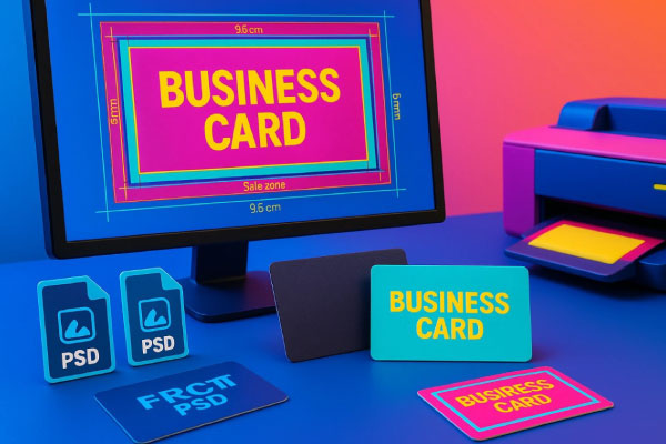 راهنمای طراحی و چاپ کارت ویزیت سلفون مخملی 