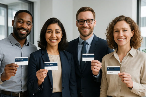 کارت ویزیت تکراری برای پرسنل