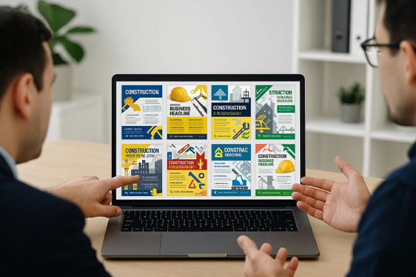 طراحی تراکت آماده 