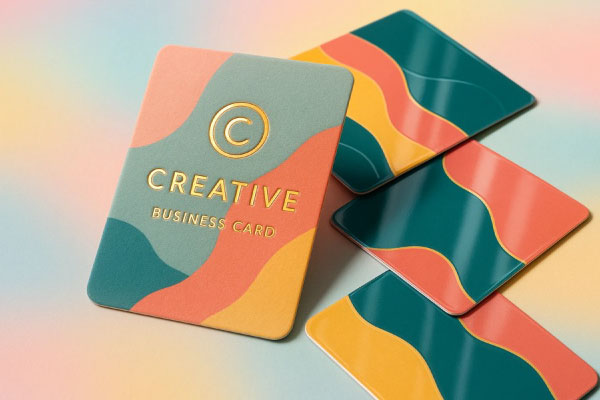 کارت ویزیت سلفون مات مخملی