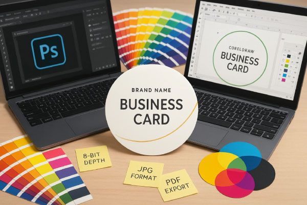 راهنمای طراحی و چاپ کارت ویزیت دایره ای