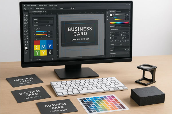 راهنمای کلی طراحی کارت ویزیت لمینت برجسته مخملی 