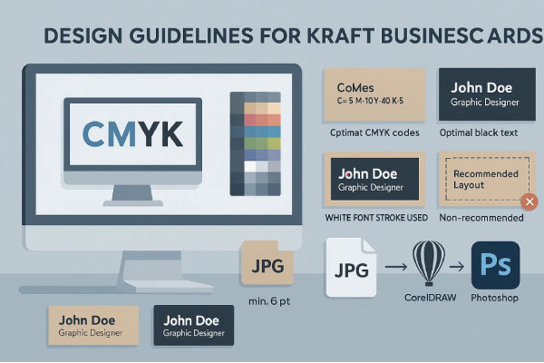 راهنمای کلی طراحی کارت ویزیت کرافت