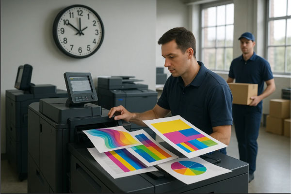 زمان چاپ کارت ویزیت