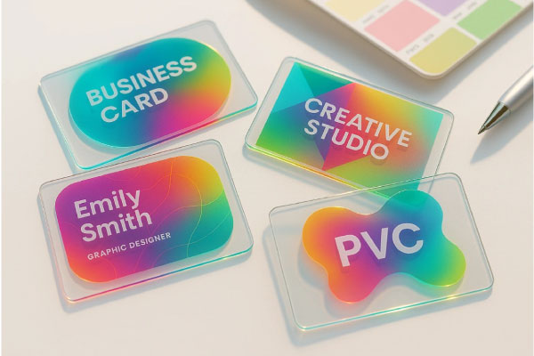 چاپ کارت ویزیت شیشه ای 