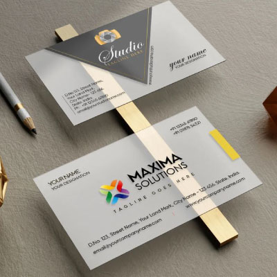 کارت ویزیت شیشه ای نیمه شفاف