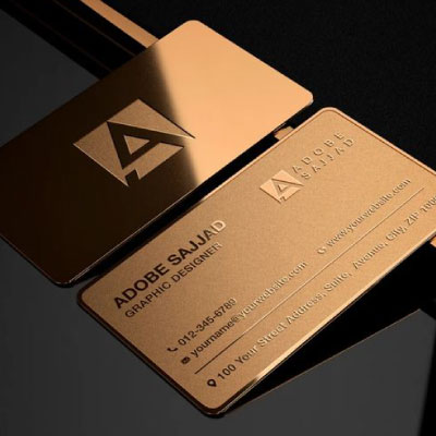 کارت ویزیت پی وی سی 760 میکرون