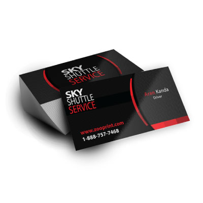 کارت ویزیت گلاسه دور صاف