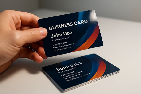 کارت ویزیت گلاسه 