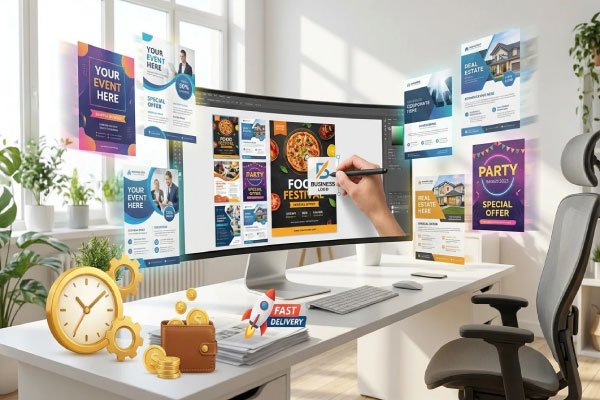 طراحی تراکت آماده