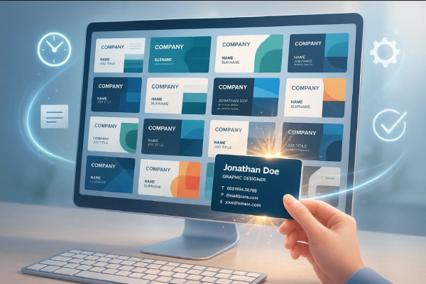 طراحی کارت ویزیت طرح آماده 