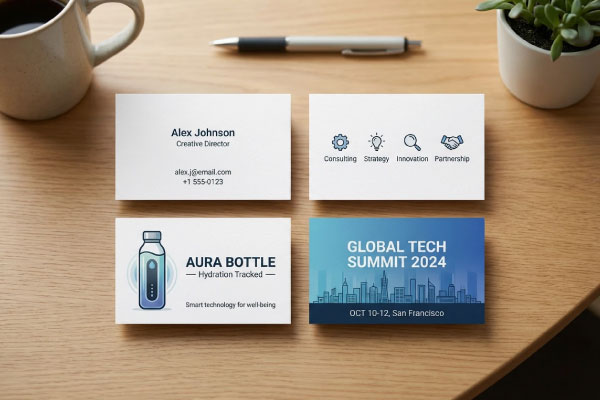 انواع کارت ویزیت بر اساس کاربرد