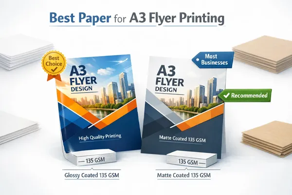  بهترین کاغذ برای چاپ تراکت A3 چیست؟