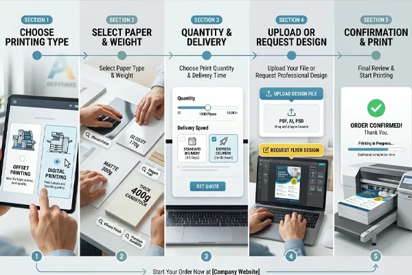 راهنمای سریع ثبت سفارش 