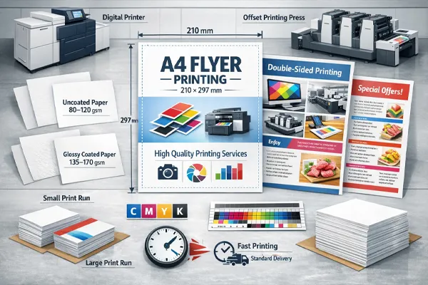 مشخصات چاپ تراکت A4