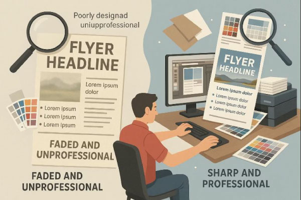 وابستگی به طراحی و کیفیت چاپ