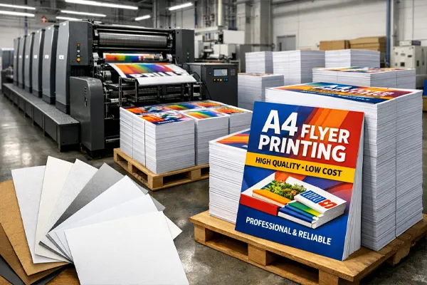 چاپ افست تراکت A4