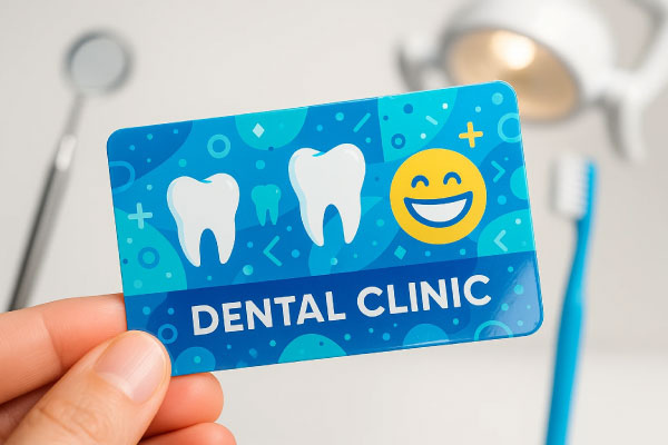 کارت ویزیت سلفون براق